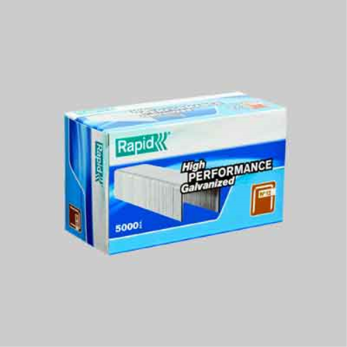 Graffe per cucitrice pneumatica 'ps 141' h. 10 mm - conf. 5000 pezzi RAPID