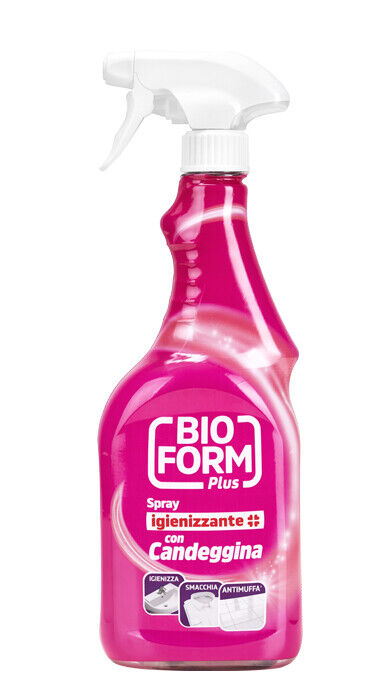 BIOFORM PLUS IGIENIZZANTE CON CANDEGGINA - 750ML, 3 Pezzi.