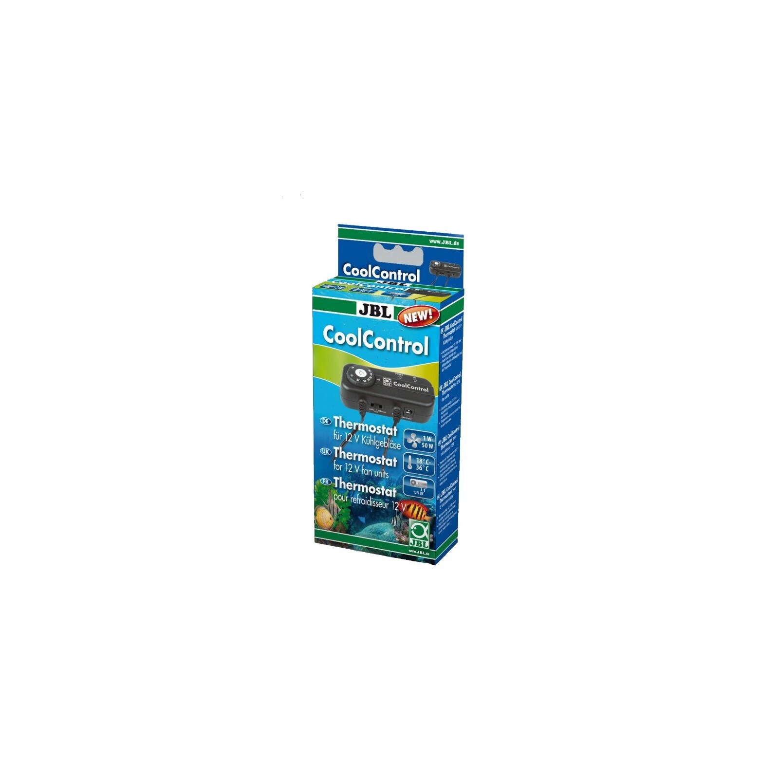 JBL Cool Control termostato per controllo ventole di raffreddamento per acquario