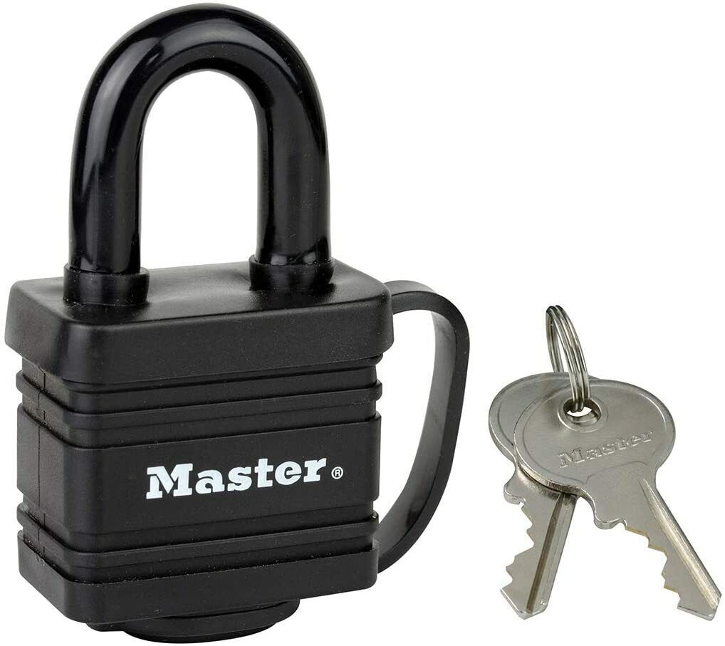 MASTER LOCK - LUCCHETTO IMPERMEABILE NERO MM 40