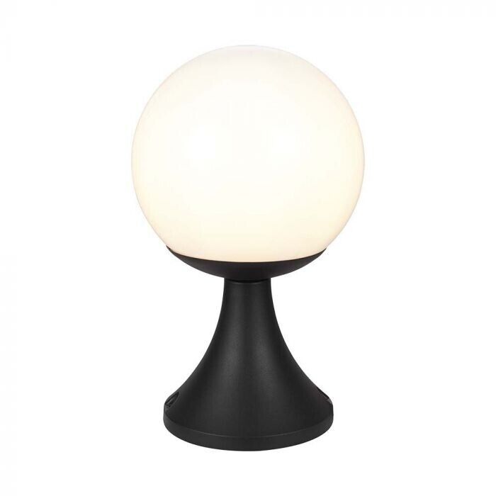 V-TAC VT-1230 Lampada LED da giardino a globo con portalampada E27 Colore Nero O