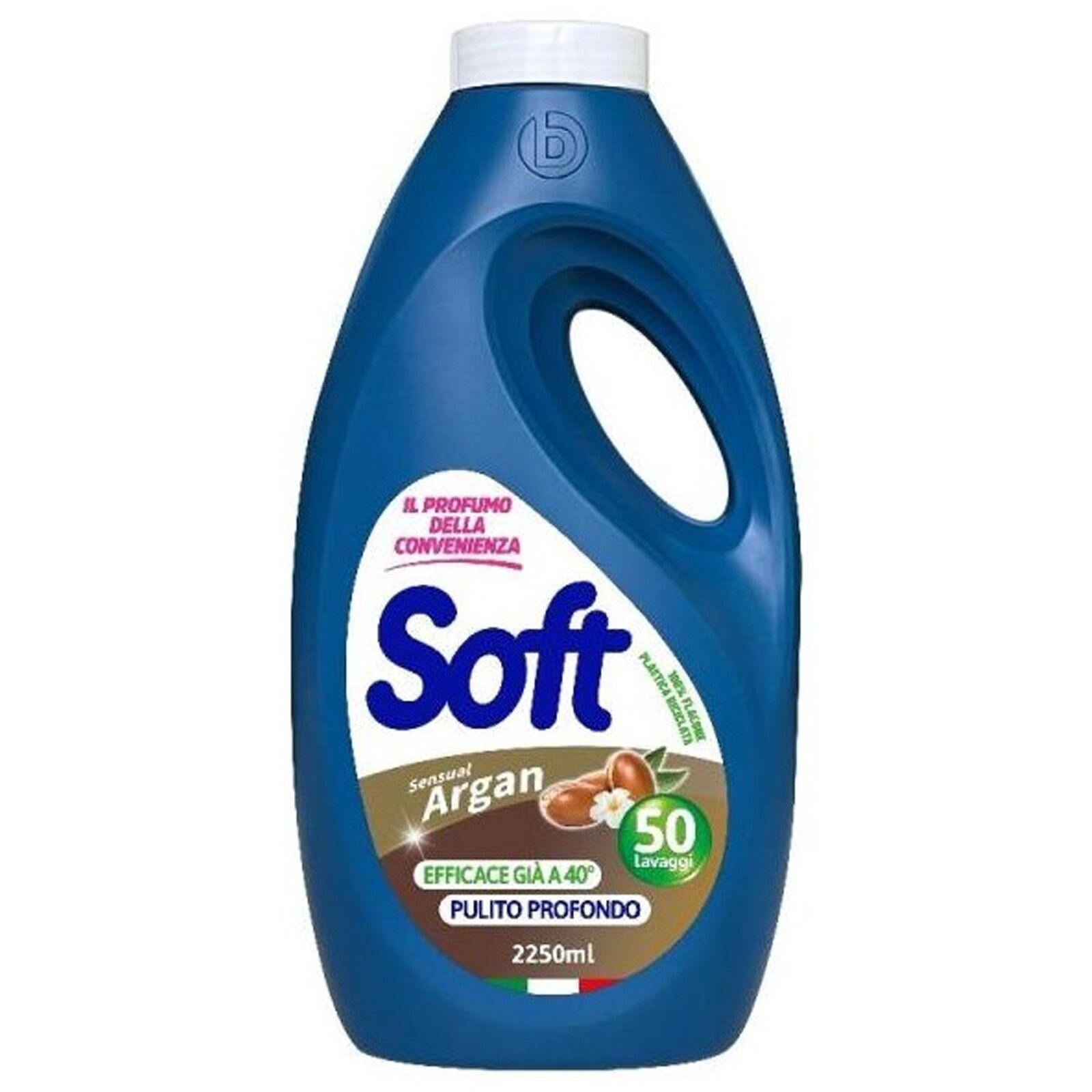 SOFT DETERSIVO LAVATRICE PER BUCATO 2250ML FRAGRANZA SENSUAL ARGAN