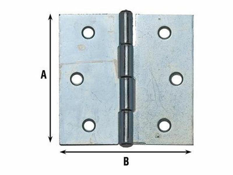 CERNIERA PES.Zn 75x75  2,5" PERNO LEV. ART 804 ALDEGHI