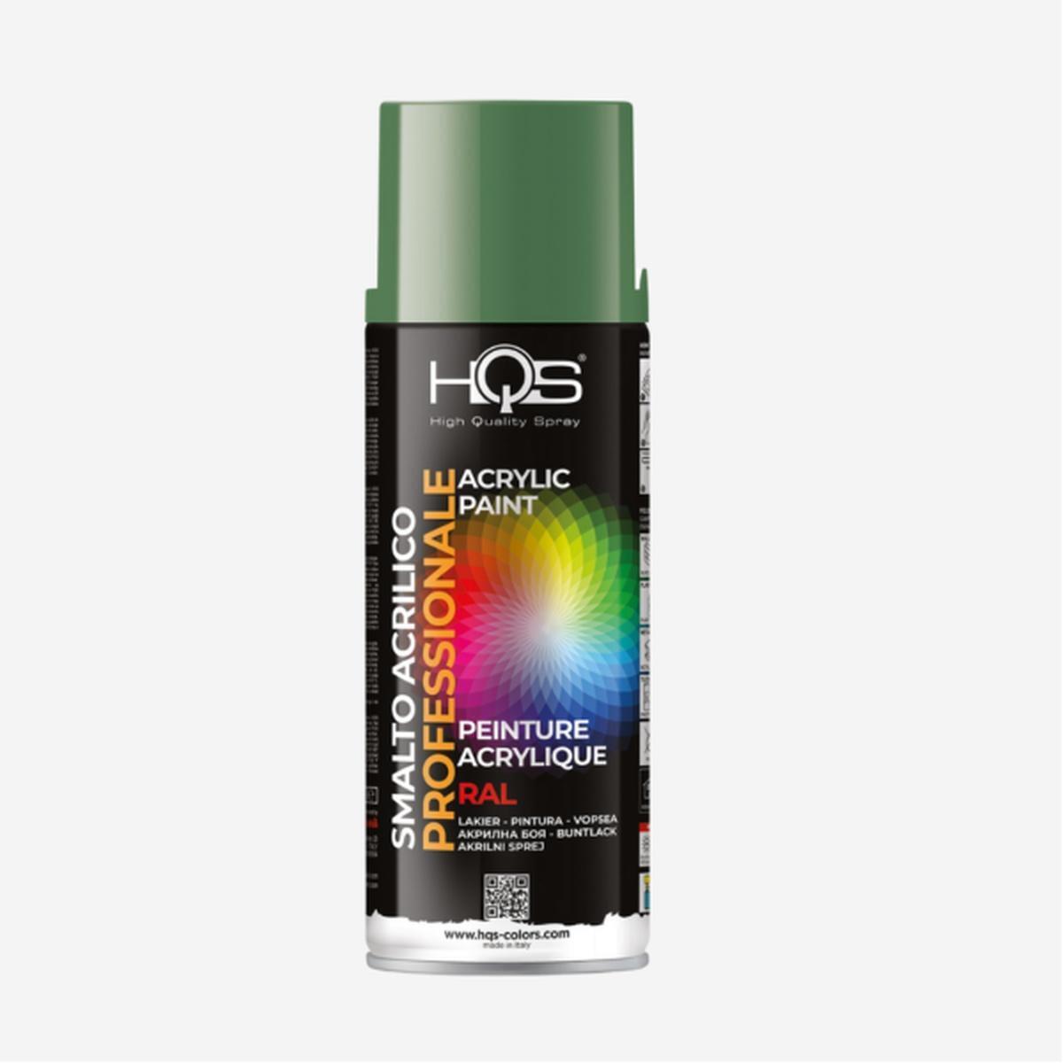 HQS COLORS VERNICE SPRAY RAL 6011 VERDE RESEDA 400 ML