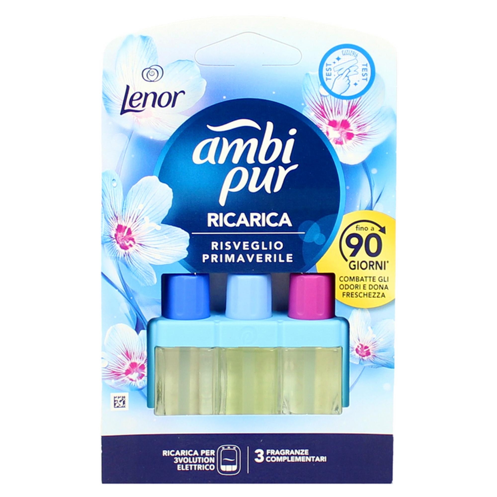 AMBIPUR 3VOLUTION RICARICA DEODORANTE ELETTRICO RISVEGLIO PRIMAVERILE 3X20ML