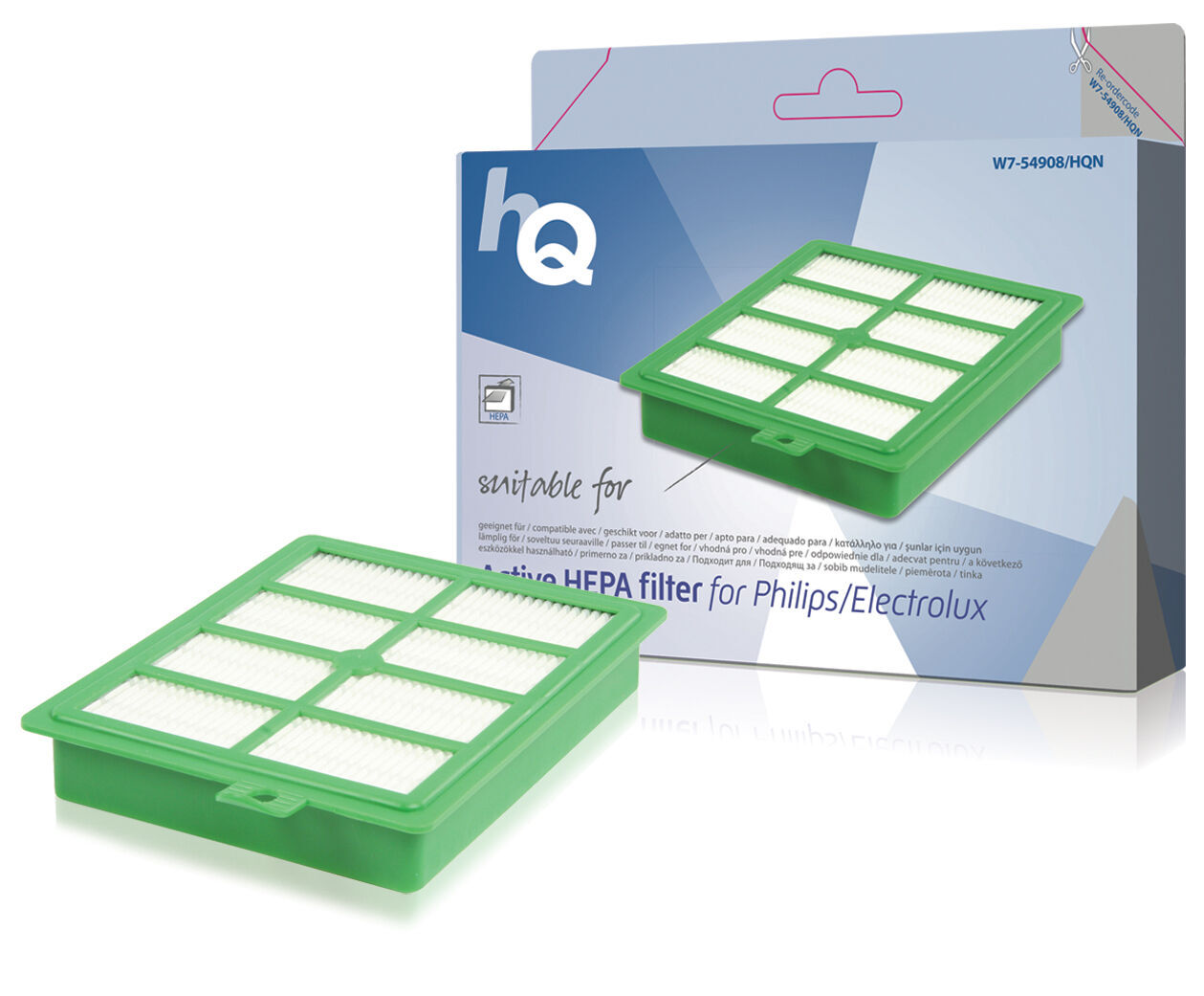 Filtro Hepa Attivo per Philips/Electrolux Sostituzione EFH12 O FC8031