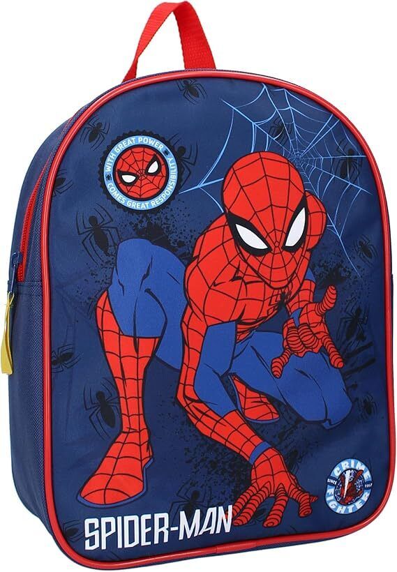 Zainetto Asilo Spiderman 29 cm Blu Spin Master