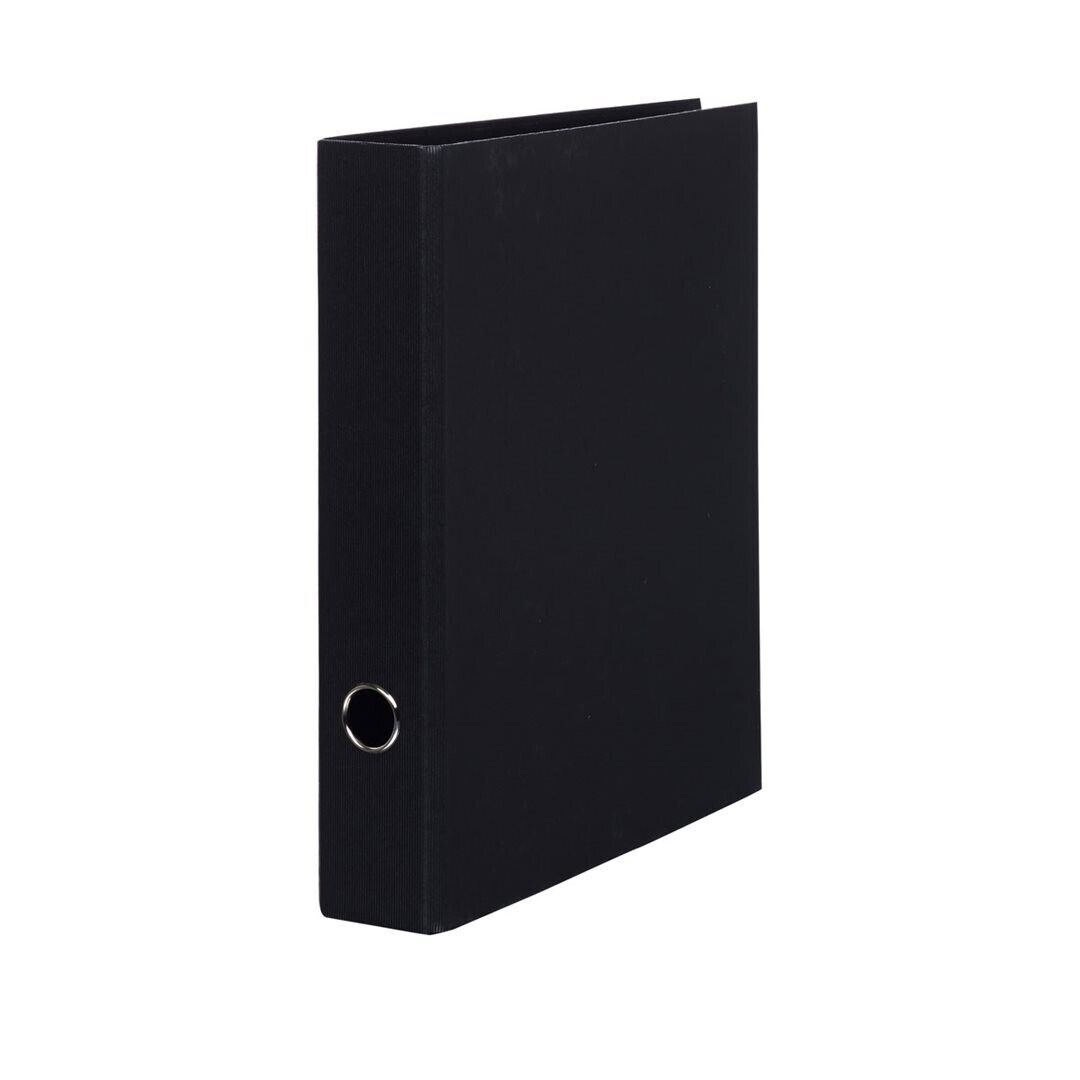 Raccoglitore Dorso 5cm 2anelli Soho Nero 70 | Rossler Soho