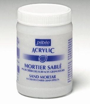 Malta Mortier Sabbiata Artist Acrylics Barattolo 250 Ml   | Pebeo