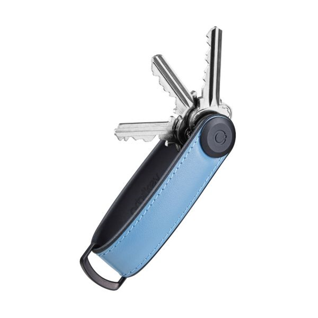 Portachiavi Hybrid Leather Lake Blue | Orbitkey
