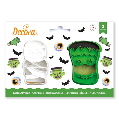 DECORA 2 TAGLIABISCOTTI MONSTER 0255092