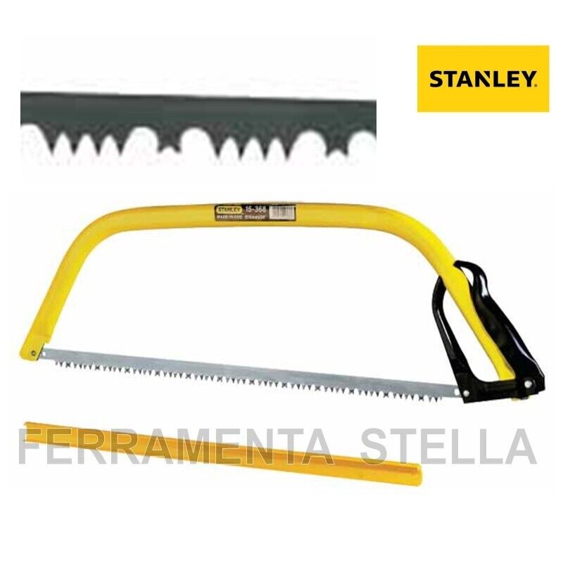 SEGA AD ARCO PER GIARDINAGGIO SEGACCIO SEGONCINO X LEGNO POTATURA 750mm STANLEY