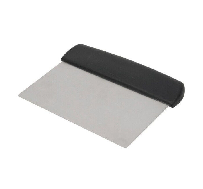 SPATOLA TAGLIAPASTA RASCHIETTO RETTANGOLARE RIGIDO ACCIAIO 7.5X15 ILSA