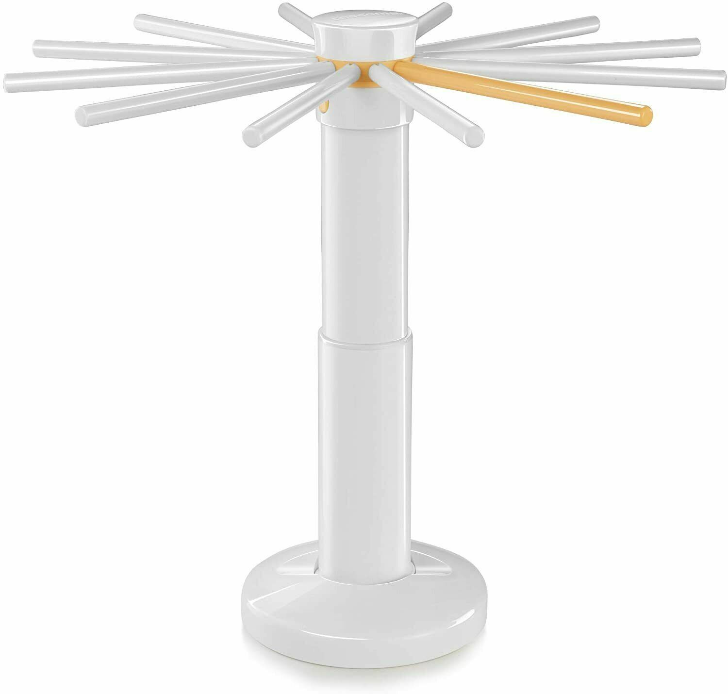 TESCOMA SUPPORTO GIREVOLE 12 BRACCI STENDIPASTA STENDI PASTA PIEGHEVOLE PLASTICA
