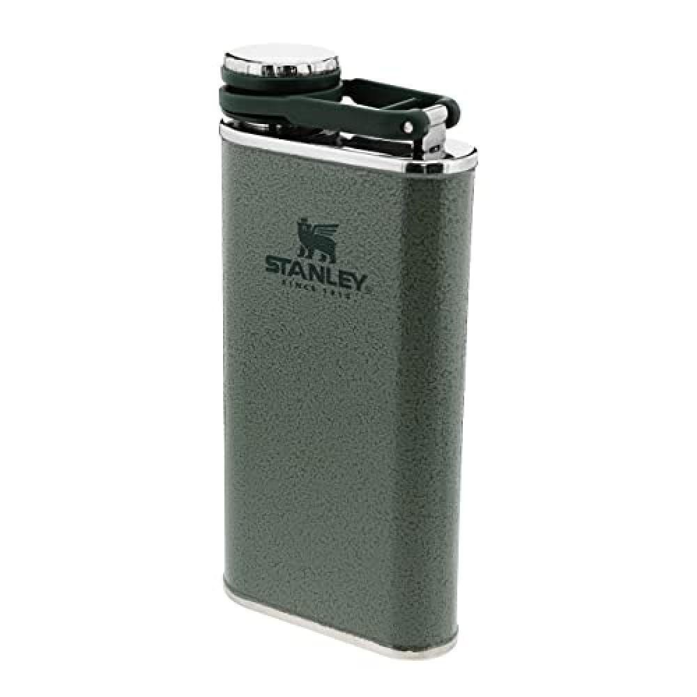 (TG. .23 L) Stanley Classic Wide Mouth Flask 0.23L Hammertone Green with Never-