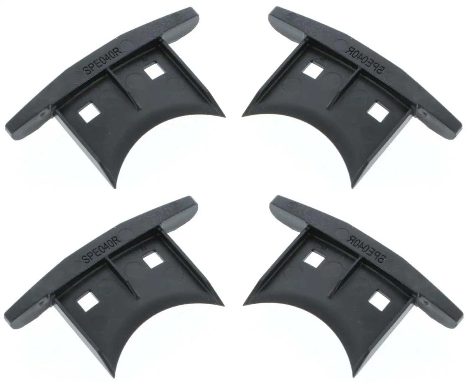 cyclingcolors 4x tappi di copertura guida lamelle persiane tapparelle (q8h)