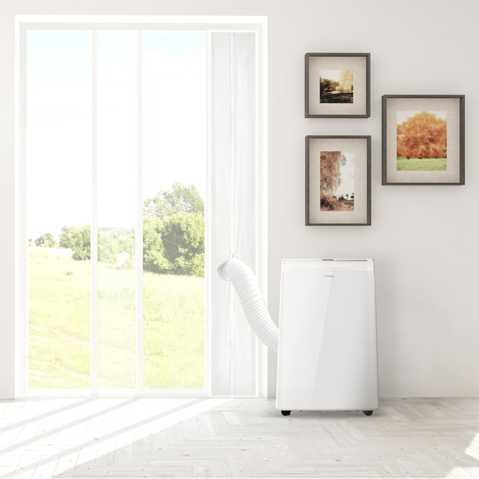 Cecotec Copertura Coibentata Universale per Climatizzatori Portatili 230X35Cm...