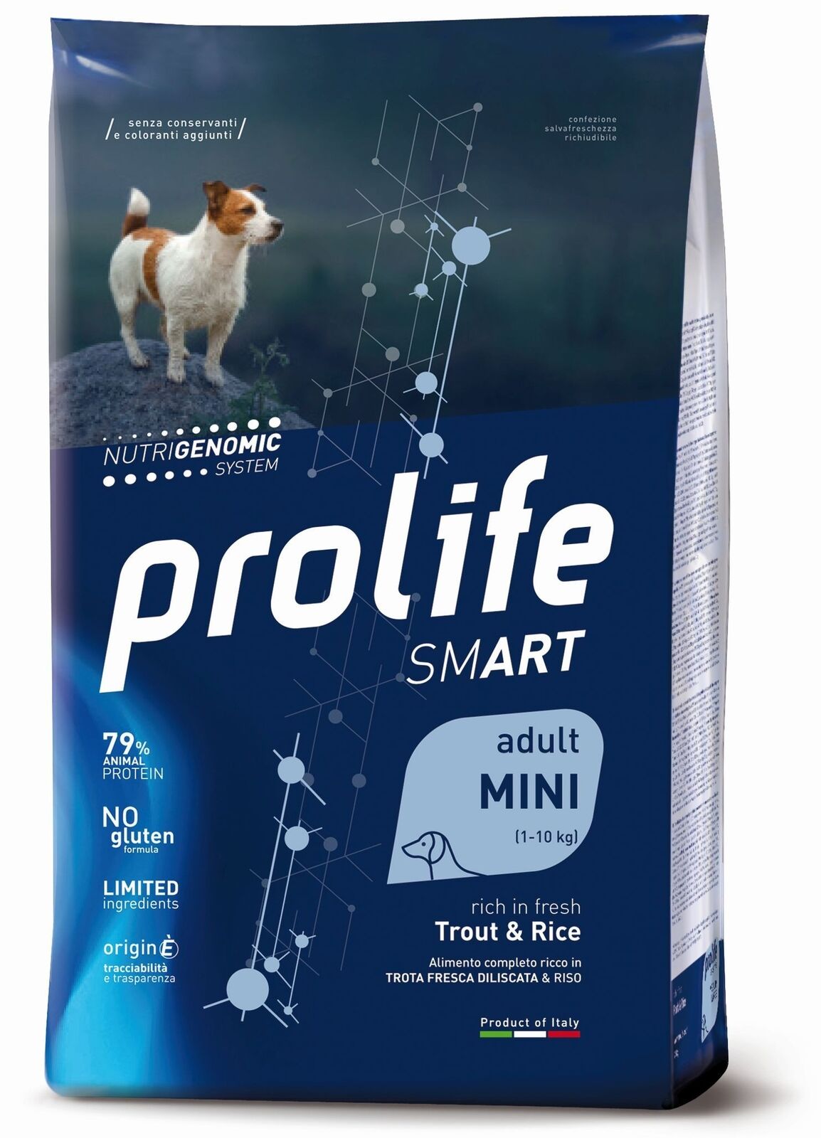 Cane - Smart Mini Trota & Riso Prolife 2 Kg