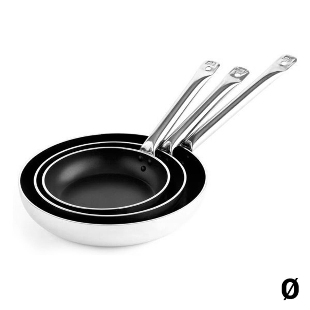 Padella Quid Professional PrO-Induction 4 Mm Alluminio Dimensione:30 cm