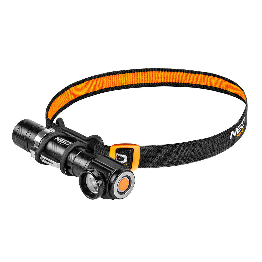 Lampada frontale ricaricabile USB 800 lm CREE XML-T6 LED
