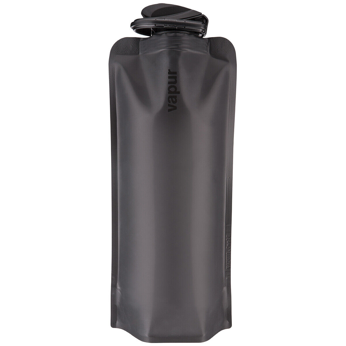 Vapur Wide Mouth Bottiglia 1L Eclipse Pieghevole Riutilizzabile Blackout