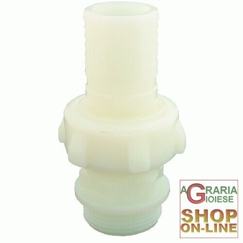 49325 RACCORDO IN NYLON DIRITTO TRE PEZZI 35 X 1 POLL. ART. 2044