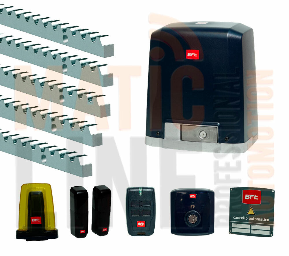 BFT KIT CANCELLO SCORREVOLE CON MOTORE DEIMOS AC A800 230V 800KG ML056