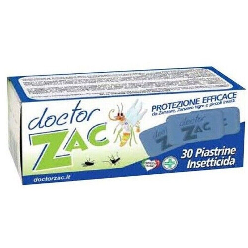 DOCTOR ZAC PIASTRINE INSETTICIDA 30 PEZZI