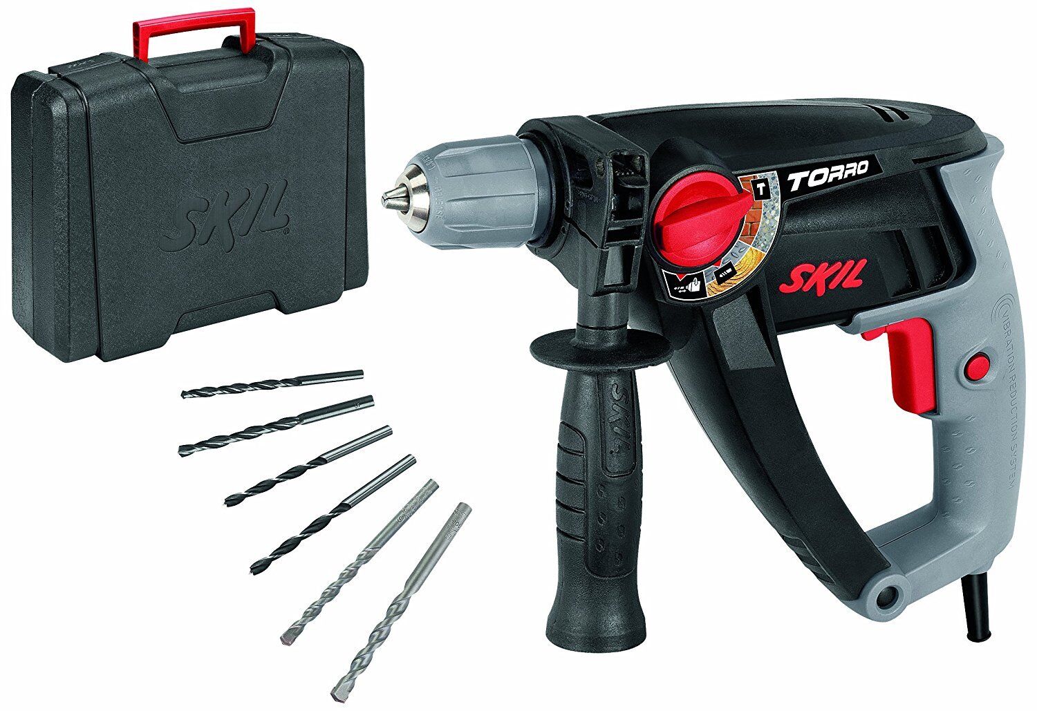TRAPANO MULTIFUNZIONE SKIL TORRO 6950AD 6950 AD + PUNTE X CALCESTRUZZO 550W