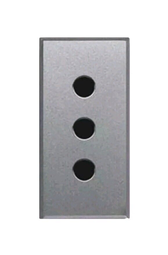 SISTEMA 44 PRESA ST.ITALIANO 2P+T 10A ALLUM.1M 443006TS - AVE 443006TS