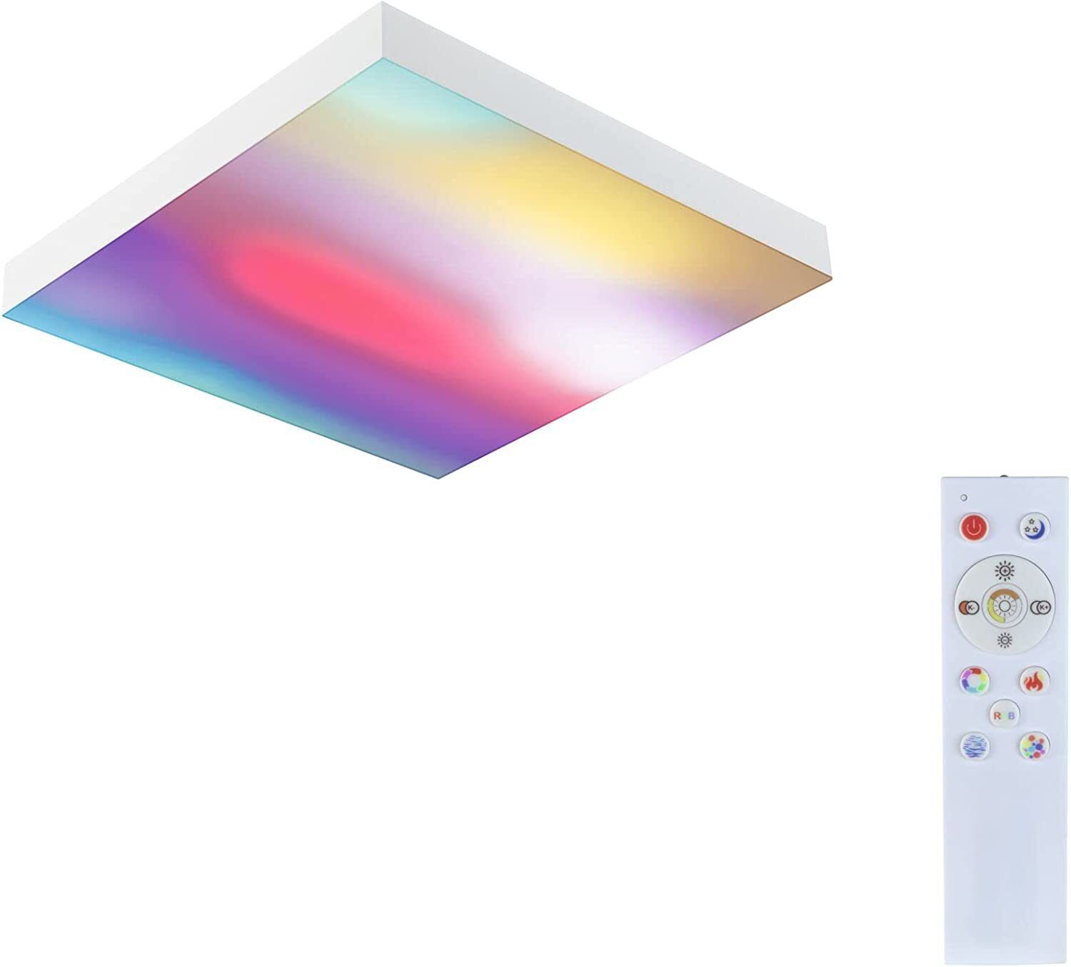 Pannello LED Rainbow Quadrato 13W Potenza Variabile Dynamicrgbw 295x295mm 3000K