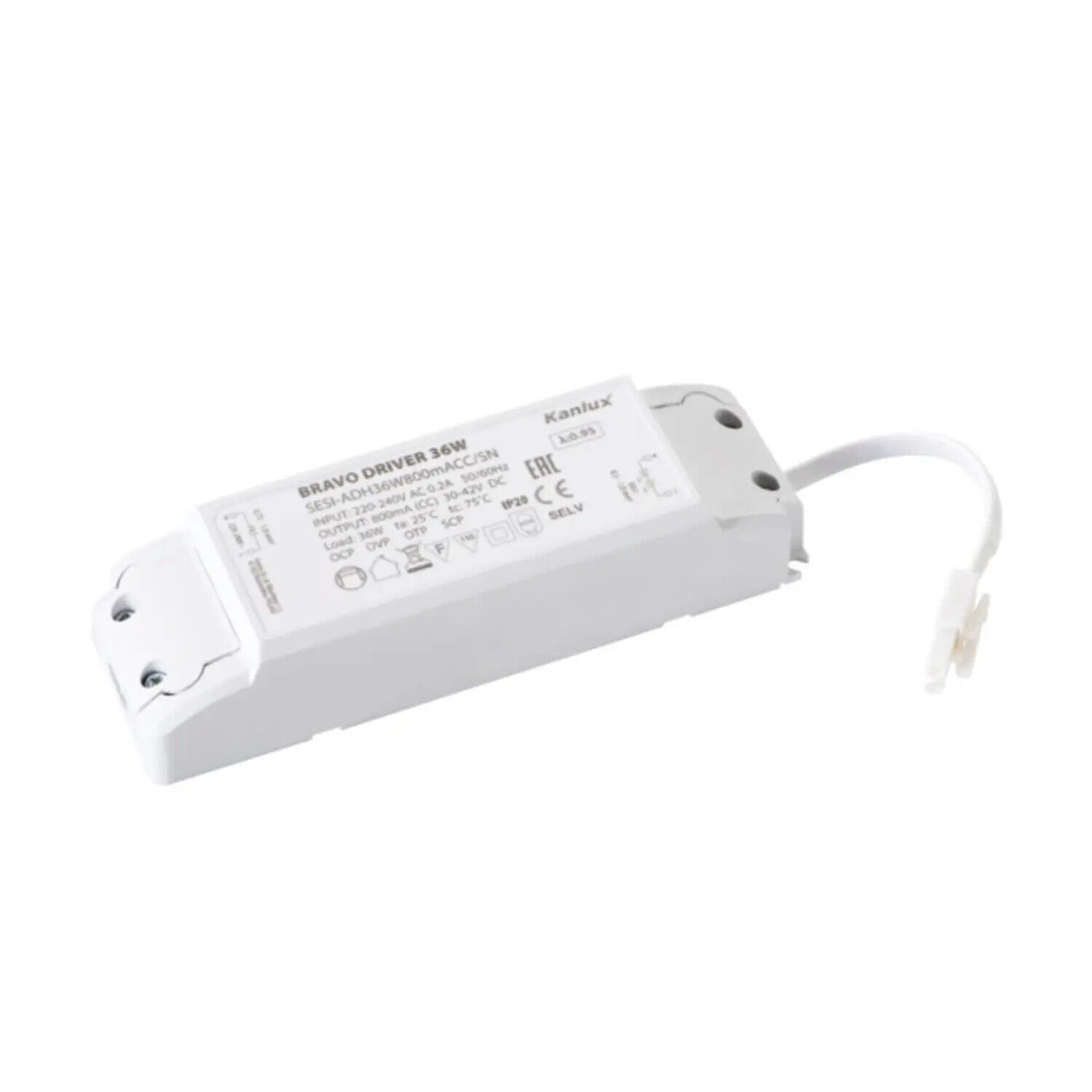 alimentatore driver pannello led 30-42 volt stabilizzato trasformatore 36 watt