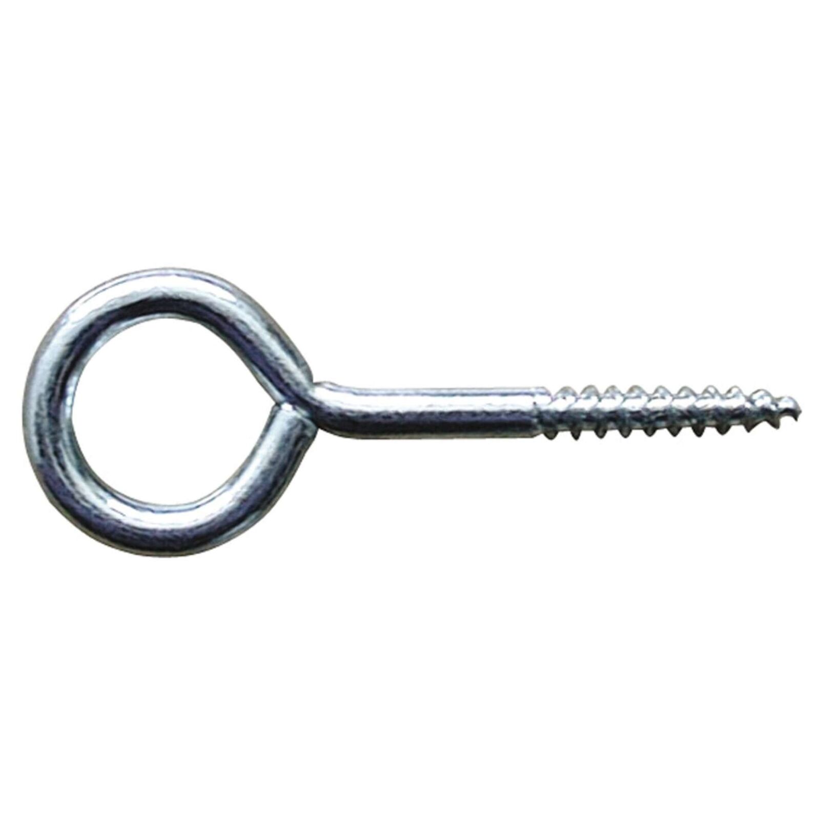 Utilia Occhiolo A Vite In Ferro Zincato Mm. 20X80 - 2 Ct