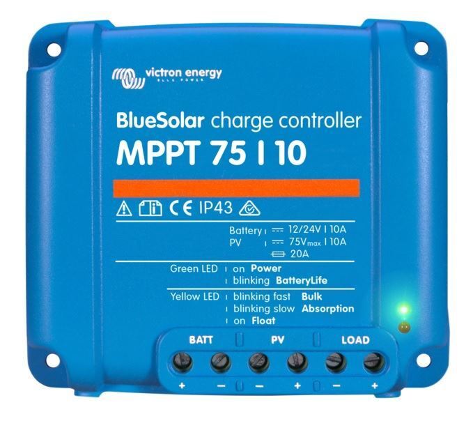 Victron Energy Bluesolar Mppt 75/10 Solare Charge Controller SCC010010050R