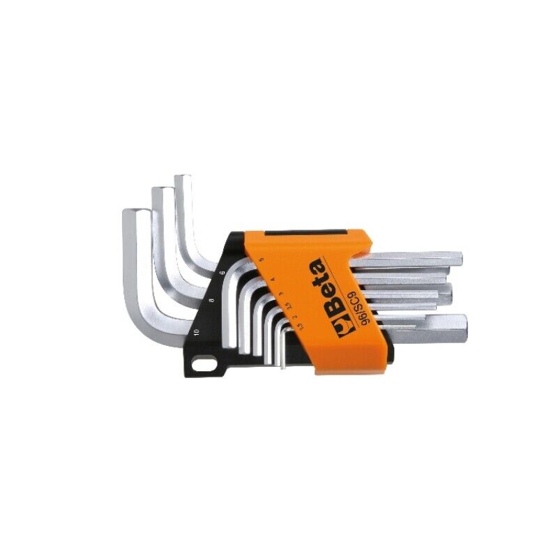 Beta Tools 96c-as/Sc9 9pc Af / Imperial ad Angolo Esagonale Chiave Set
