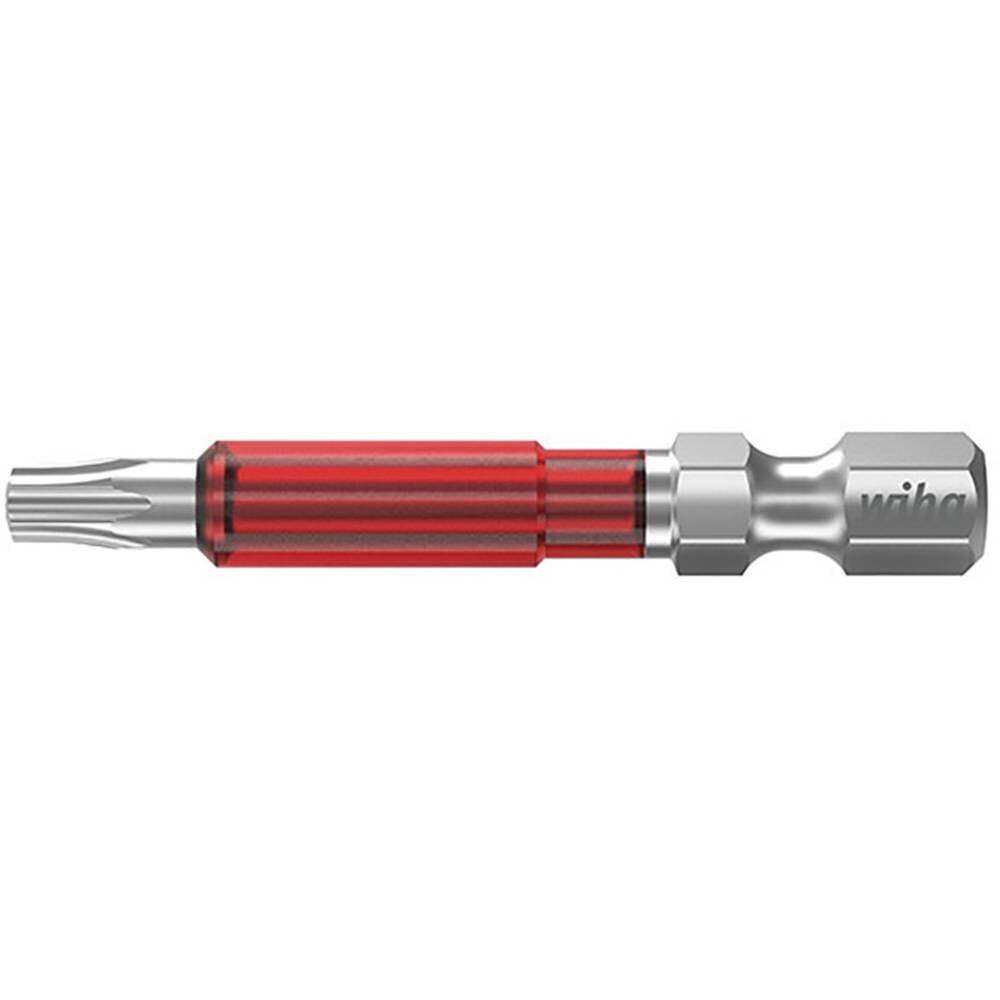 Wiha 42128 Inserto Torx T 10 Acciaio vanadio molibdeno temperato 5 pz.