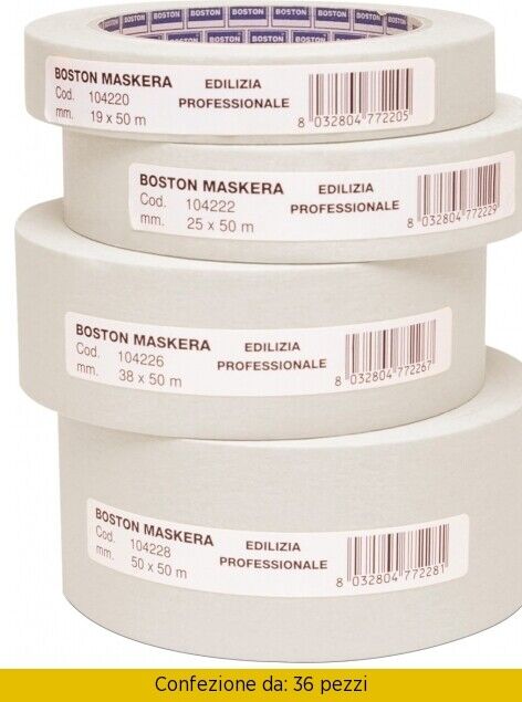 NBrand Boston Nastro Maschera Profess. 60° 50x50 Mt Pezzi 36 104228/  5181