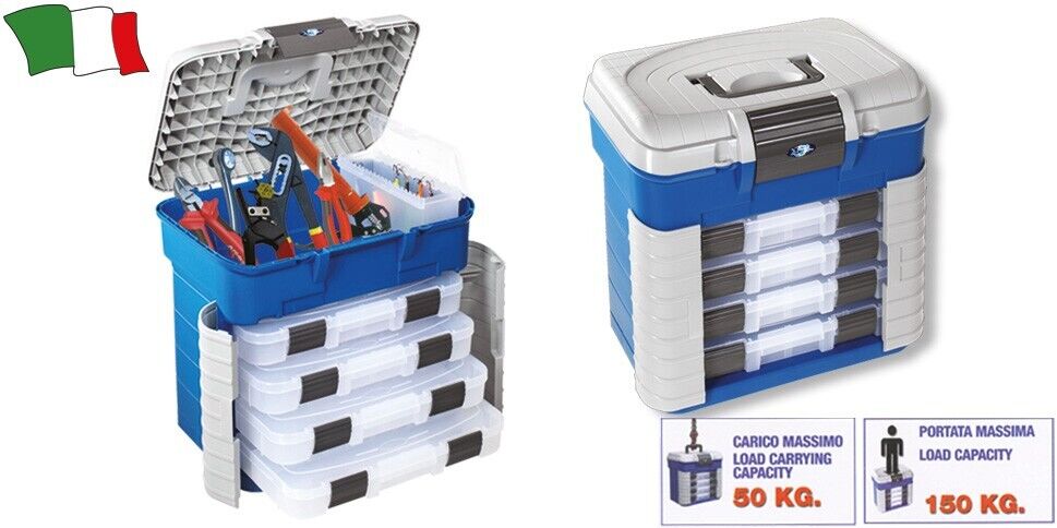 VALIGETTA PORTAUTENSILI "SUPERBOX" mm 420x303 x 400 h.