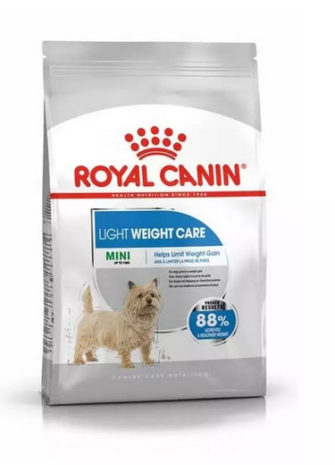 Crocchette Cane Mini Light Weight Care 1,5kg Royal Canin