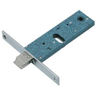 Serratura metallo infilare 390 omec b.q nich f.mm 16 f.ovale m1+scr h.mm 44 e.mm