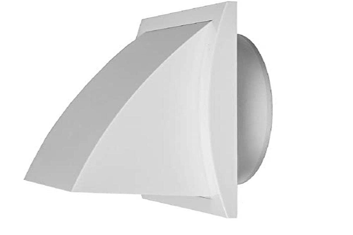 Condotto Cappuccio 190mm x Con 125mm/5'' Flangia E Gravity Linguetta Sfiato