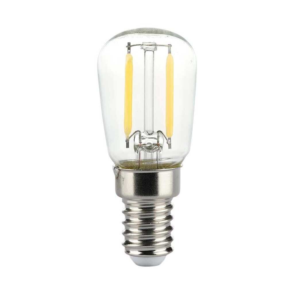 V-TAC VT-1952 Lampadina LED E14 2W ST26 in vetro a filamento 6500K - 214446 FGE