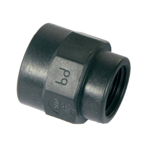 MANICOTTO RIDOTTO FILETTATO IN PP 2" x 1"1/2