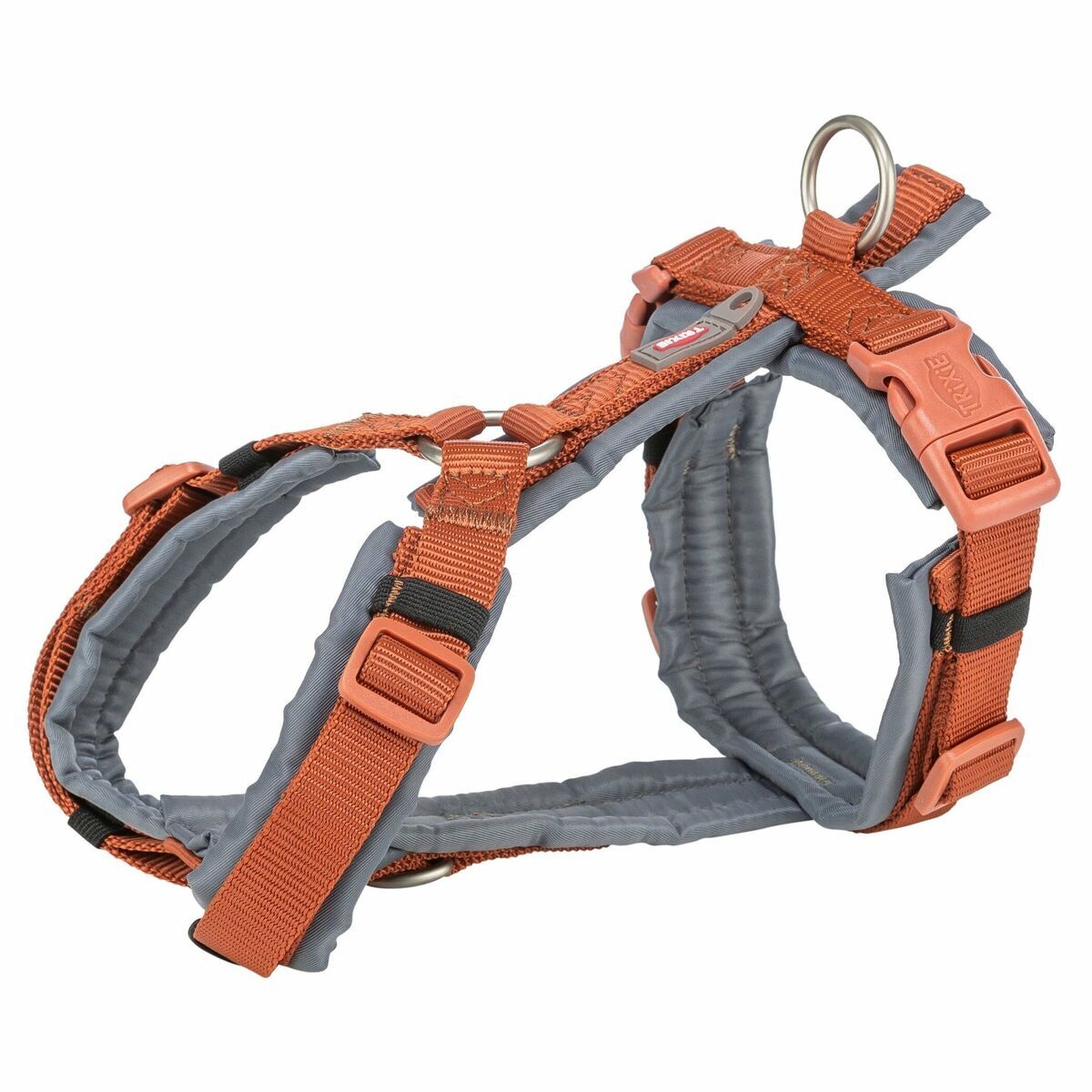 Imbracatura Per Cani Trixie Premium Trekking Arancio Grafite M