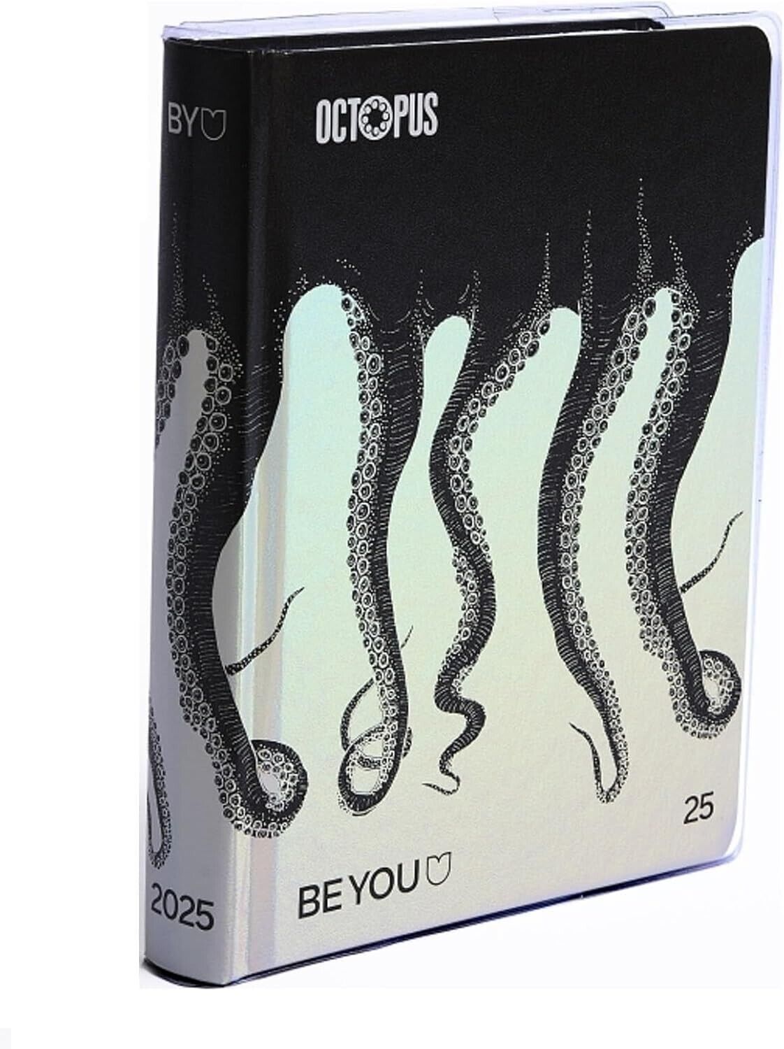 Agenda  Be You  Octopus  Black/Grey  2024/25 -  Giochi  Preziosi Nuovo ufficiale