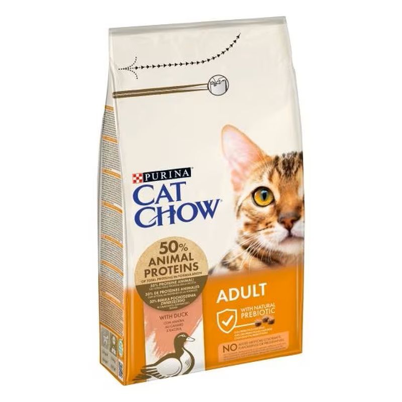 Cat Chow Gatto Crocchette con Anatra 1,5 kg