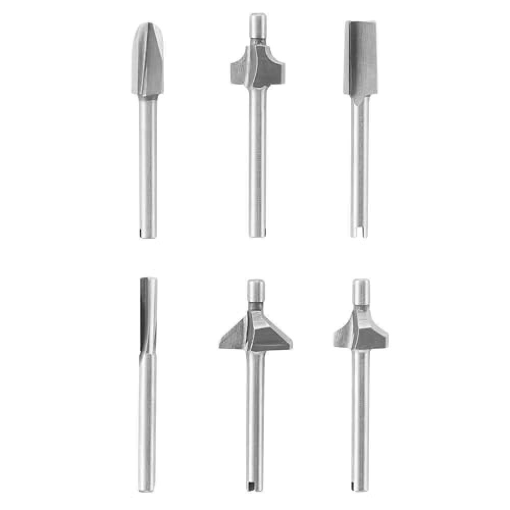 Dremel 692 6-piece router bit set - NUOVO
