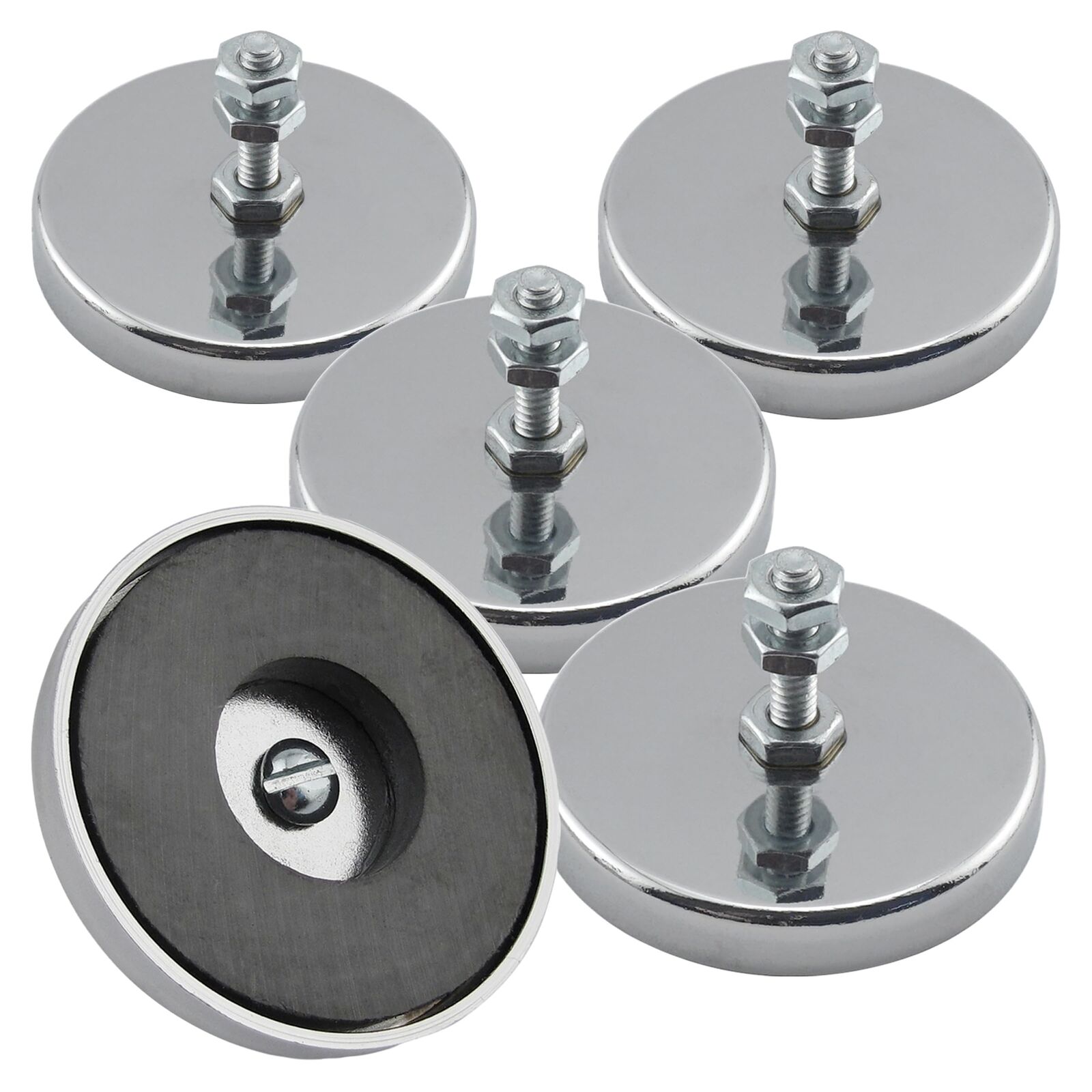 Master Magnetics RB50B3NX5 - Magneti con fori, diametro 5,2 cm, altezza (G0Q)