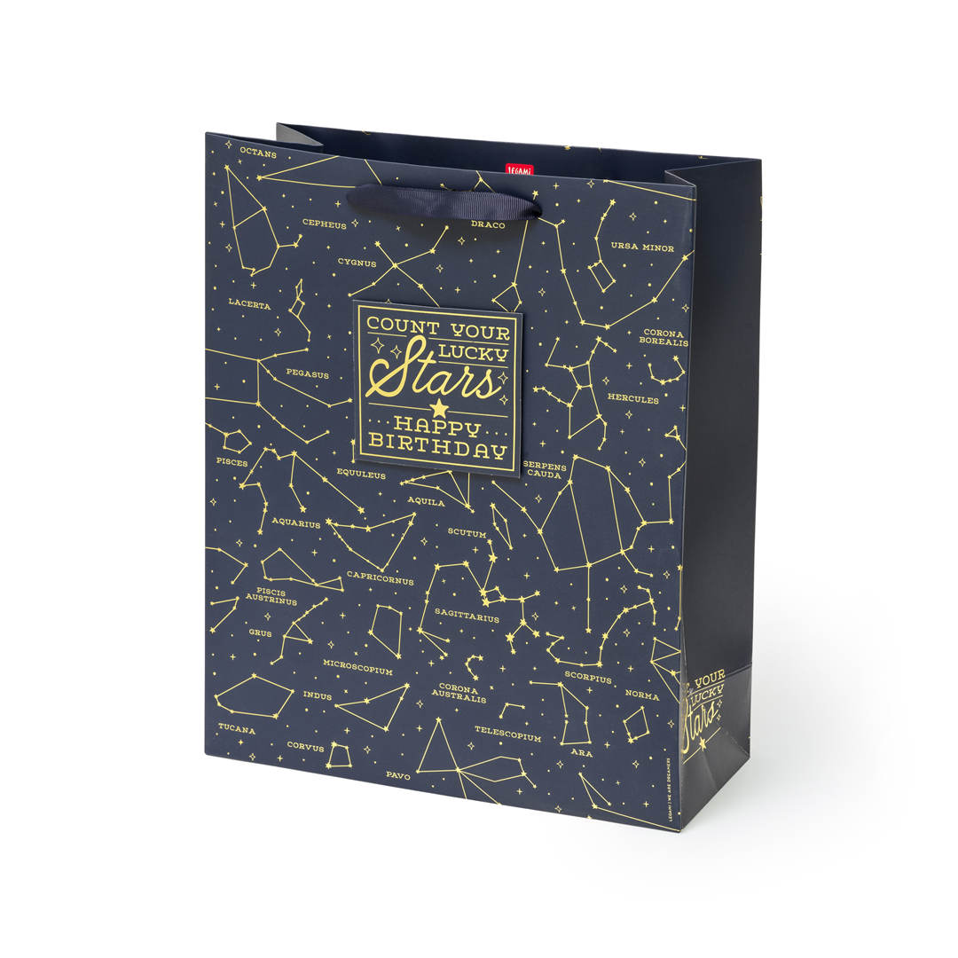 Busta Regalo Grande 32,5x26x11,5cm Stars | Legami