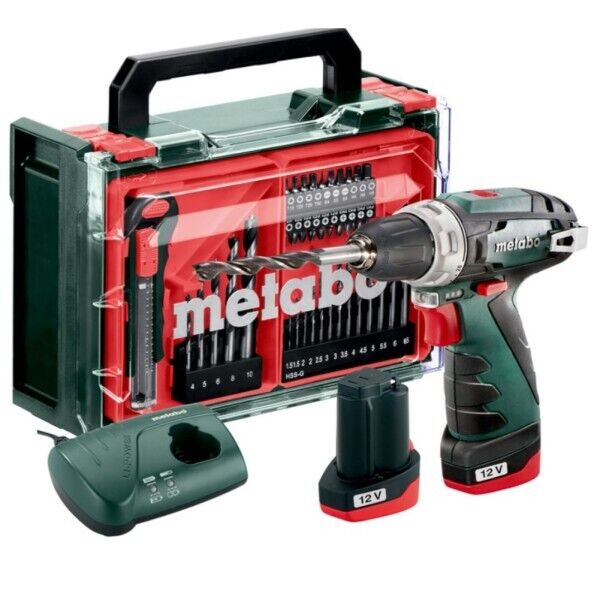 AVVITATORE METABO POWERMAXX BS12 con 41 ACCESSORI -OFFERTA-